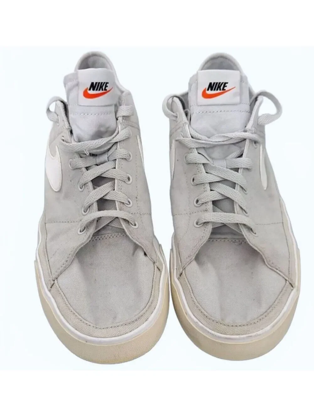 Nike men's size 13 Court Legacy Canvas 'Light Bone'
